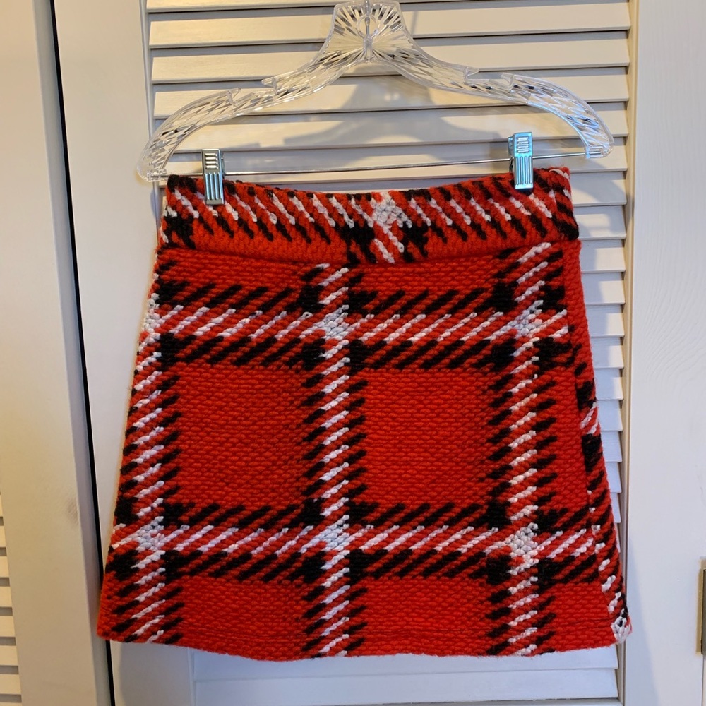 Topshop Plaid Skirt